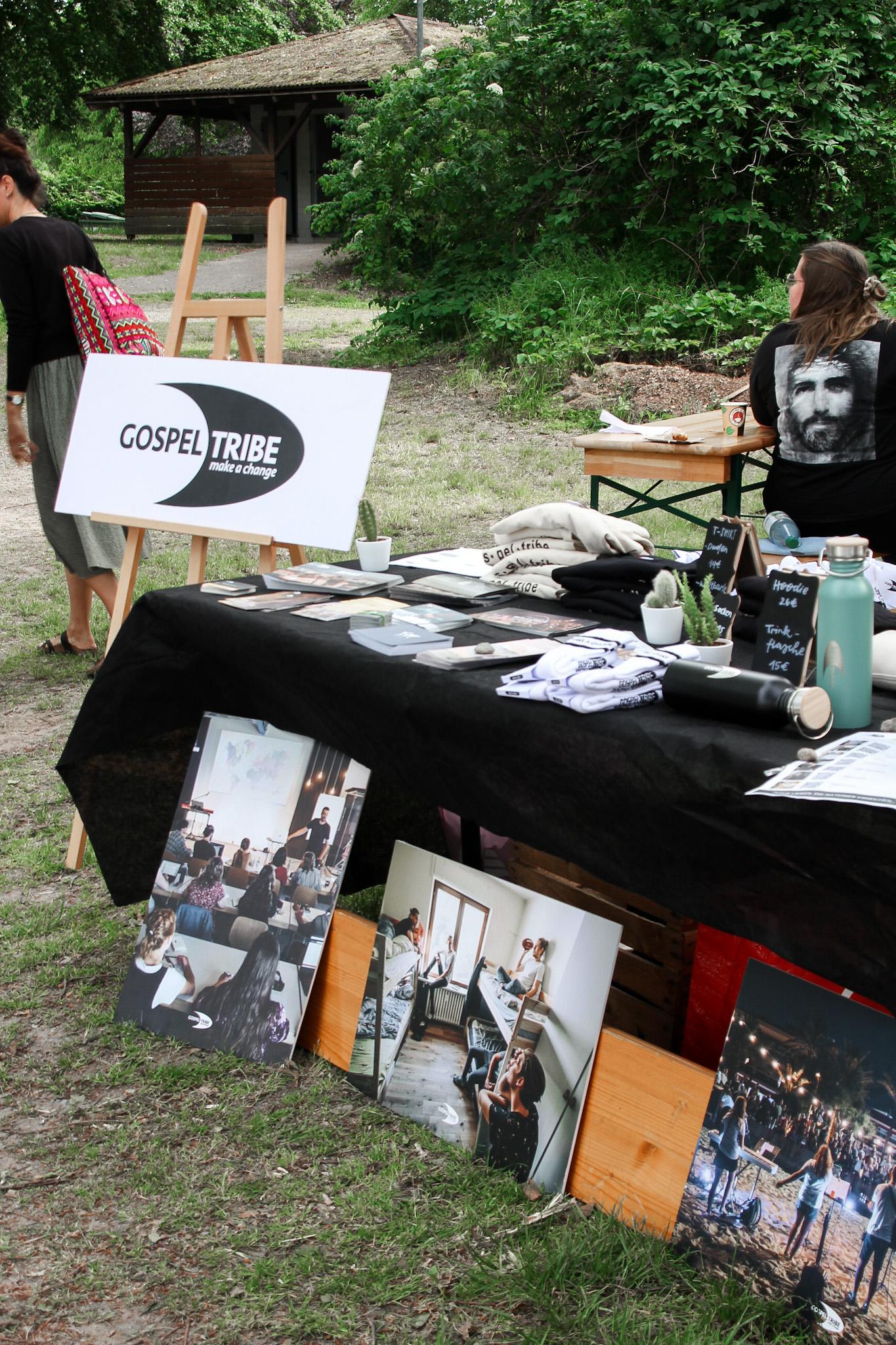 Gospeltribe Stand beim Nations Run